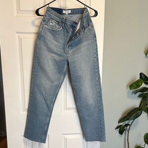 NWT Re/Done 70’s Ultra High Rise Stove Pipe Jeans